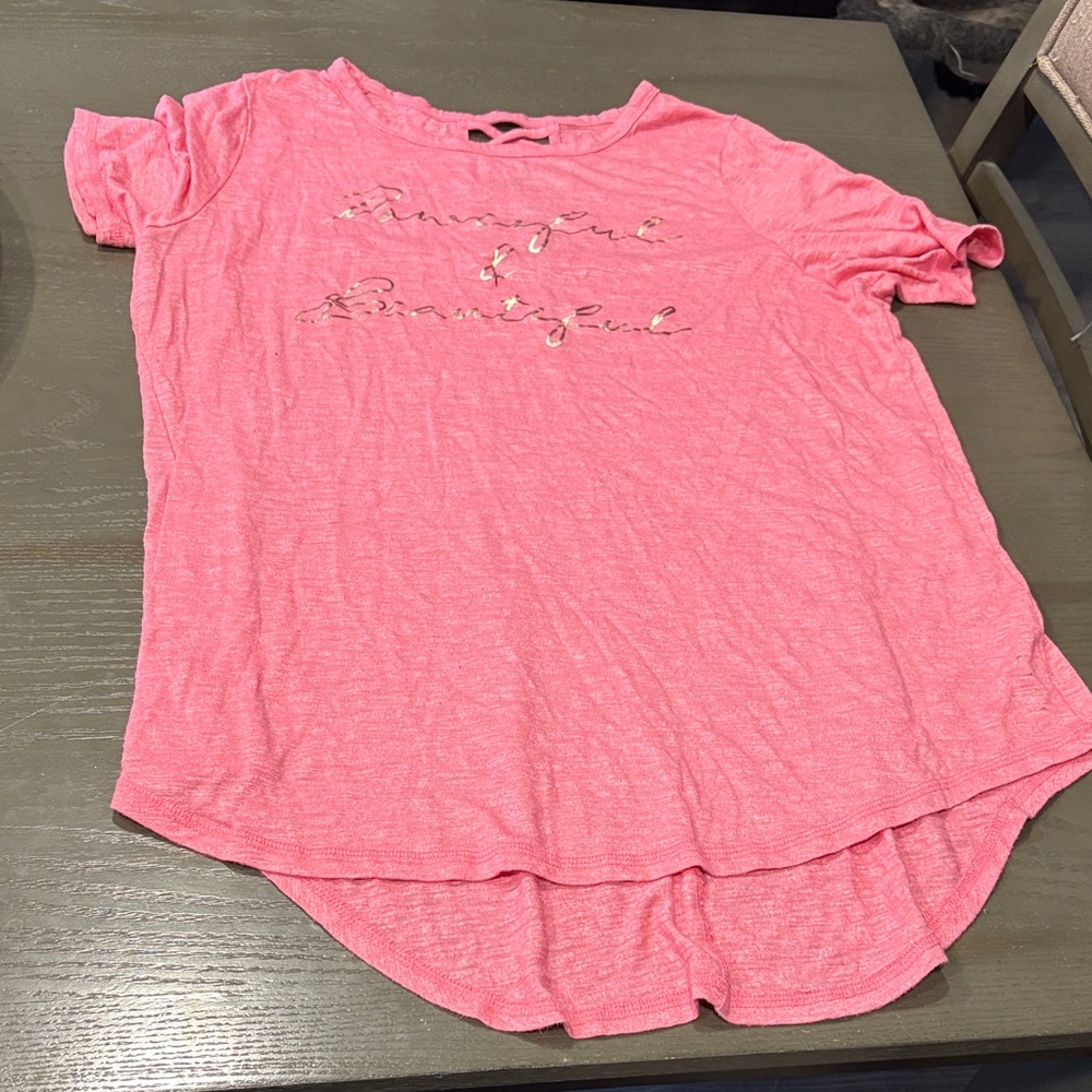 Pink Graphic Tee